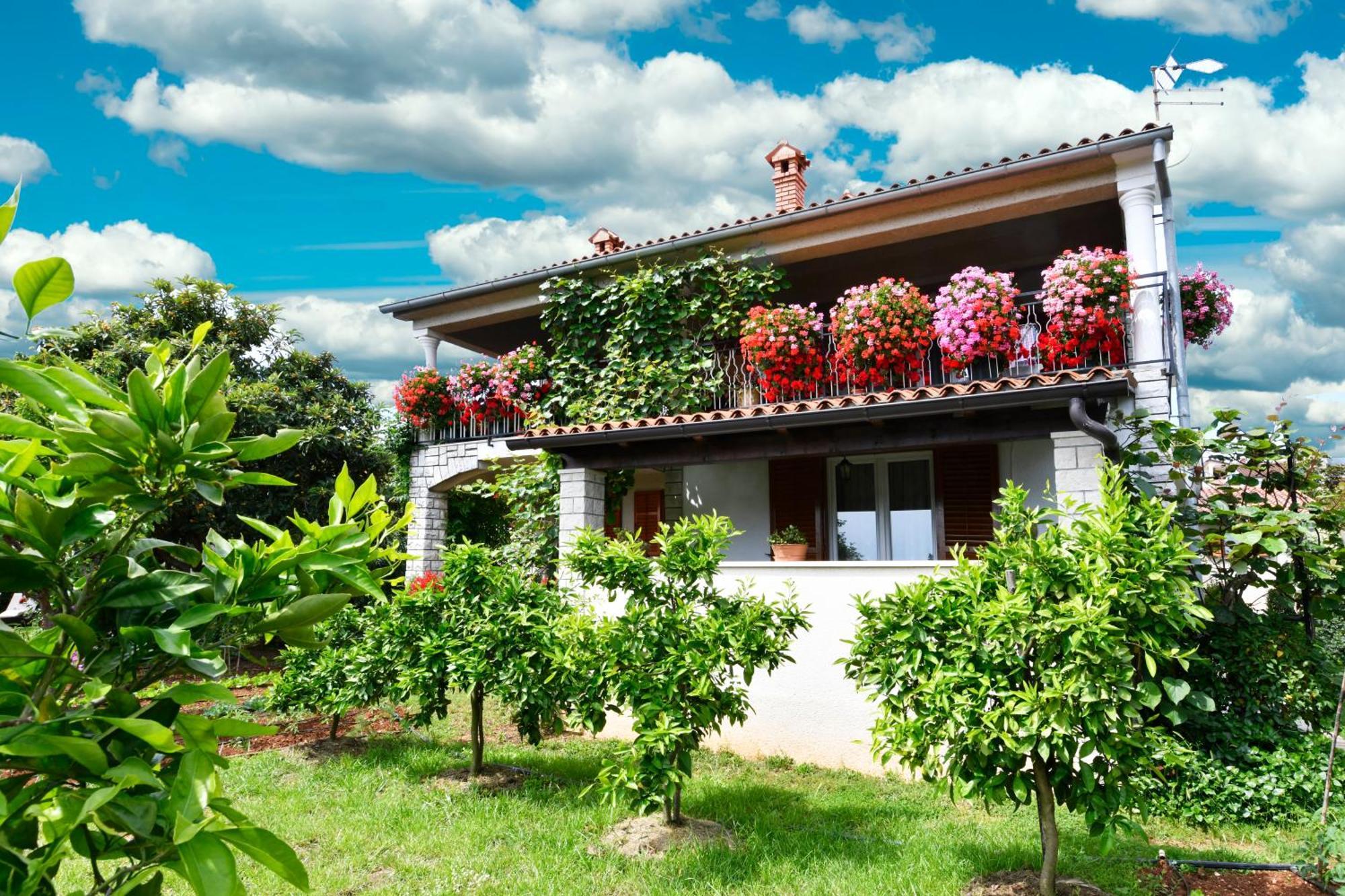 Apartment Slavica Vrvari Porec Bagian luar foto